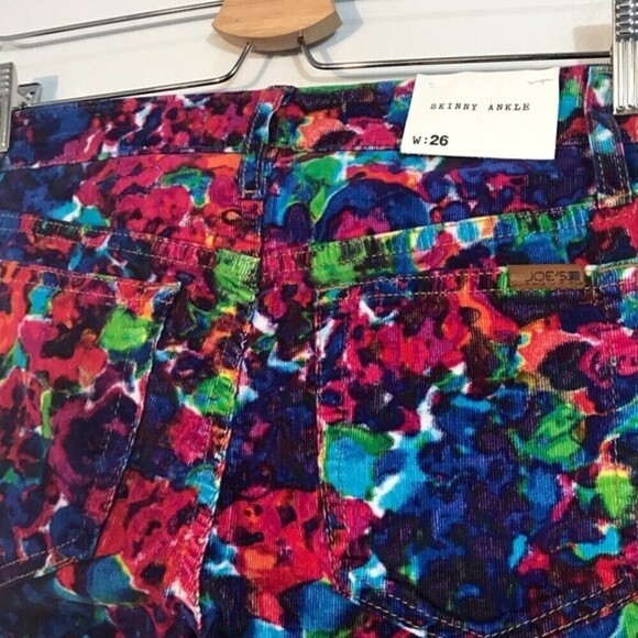 JOE'S JEANS Psychedelic Ankle Cord Skinny Pants - Picture 9 of 11